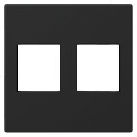 Procab CP45KS2/B Keystone 45x45mm frame zwart CP45KS2/B Keystone 45x45mm frame zwart