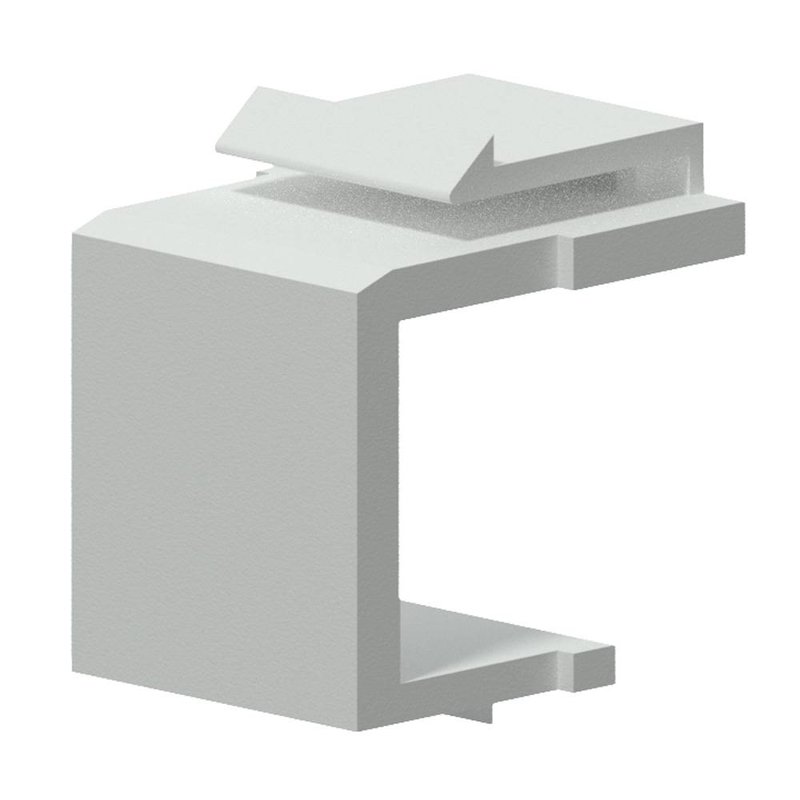 VCK10/W Keystone blindplaat wit