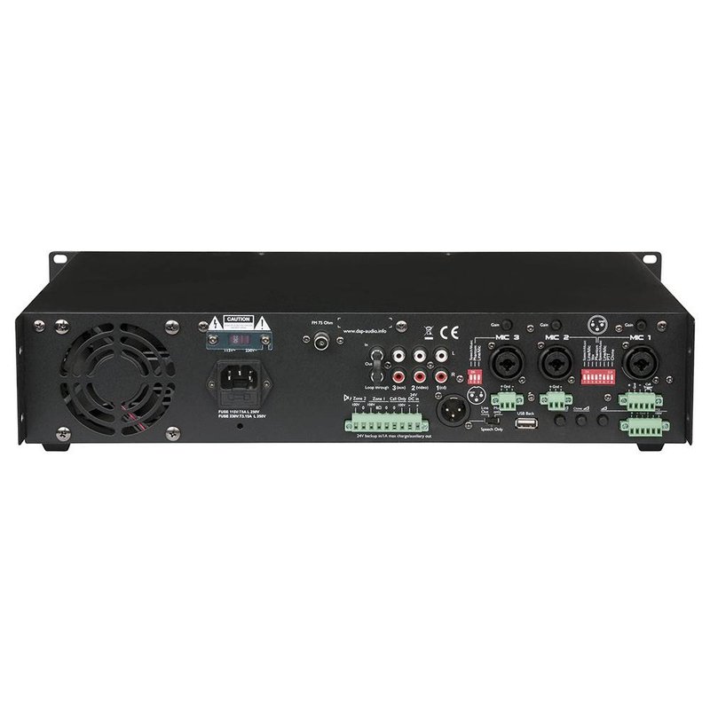 ZA-9120TU 120W 100V zoneversterker