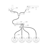 CO2 gasfles naar Q-Lock adapter