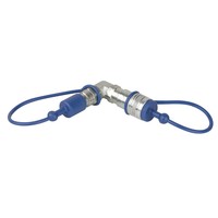 Showtec CO2 90 graden 3/8 inch naar Q-Lock adapter CO2 90 graden 3/8 inch naar Q-Lock adapter