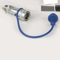 CO2 3/8 naar Q-lock adapter female