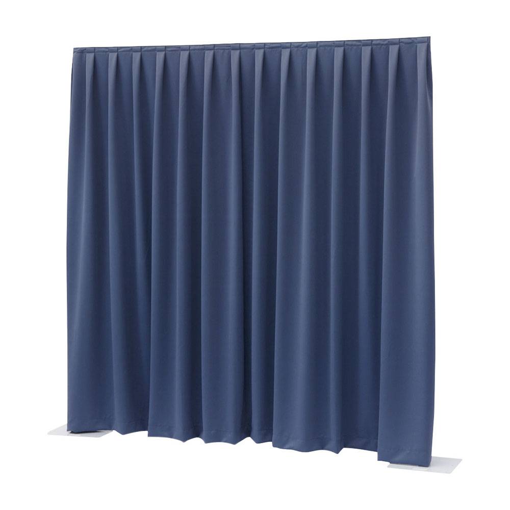 Wentex Pipe and drape Dimout 400x300cm geplooid blauw