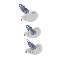 Holdon Midi clip wit