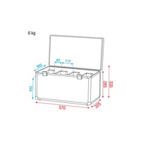 Value Line Flightcase voor 4x Club par