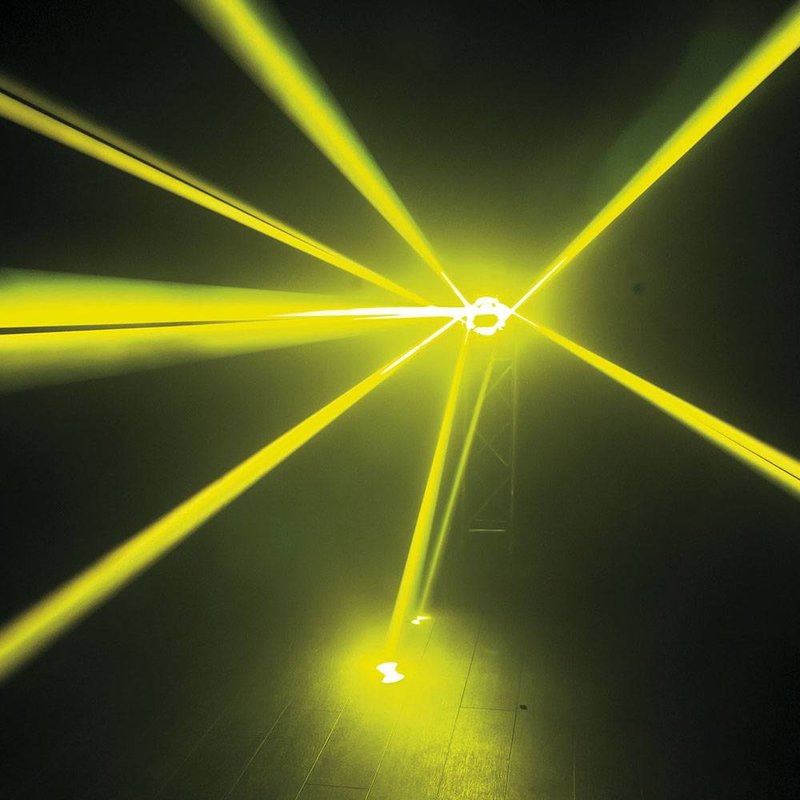 Airstrike 5R Quad Beam lichteffect