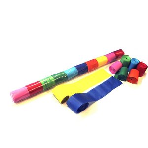 MagicFX Stadium Streamers 20m x 5cm multicolour