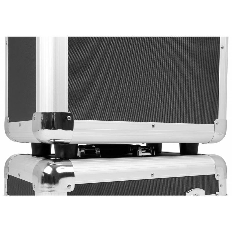 RC80 Vinyl Record case voor 12 inch platen zwart