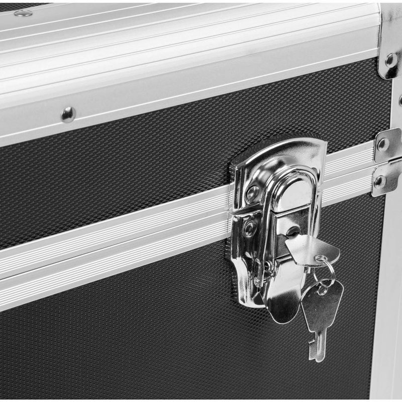 RC80 Vinyl Record case voor 12 inch platen zwart