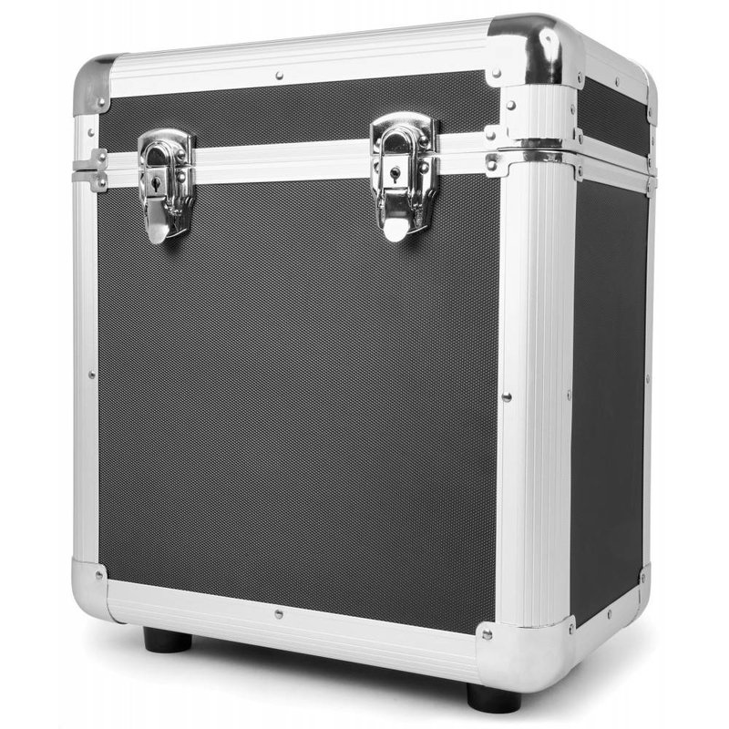 RC80 Vinyl Record case voor 12 inch platen zwart