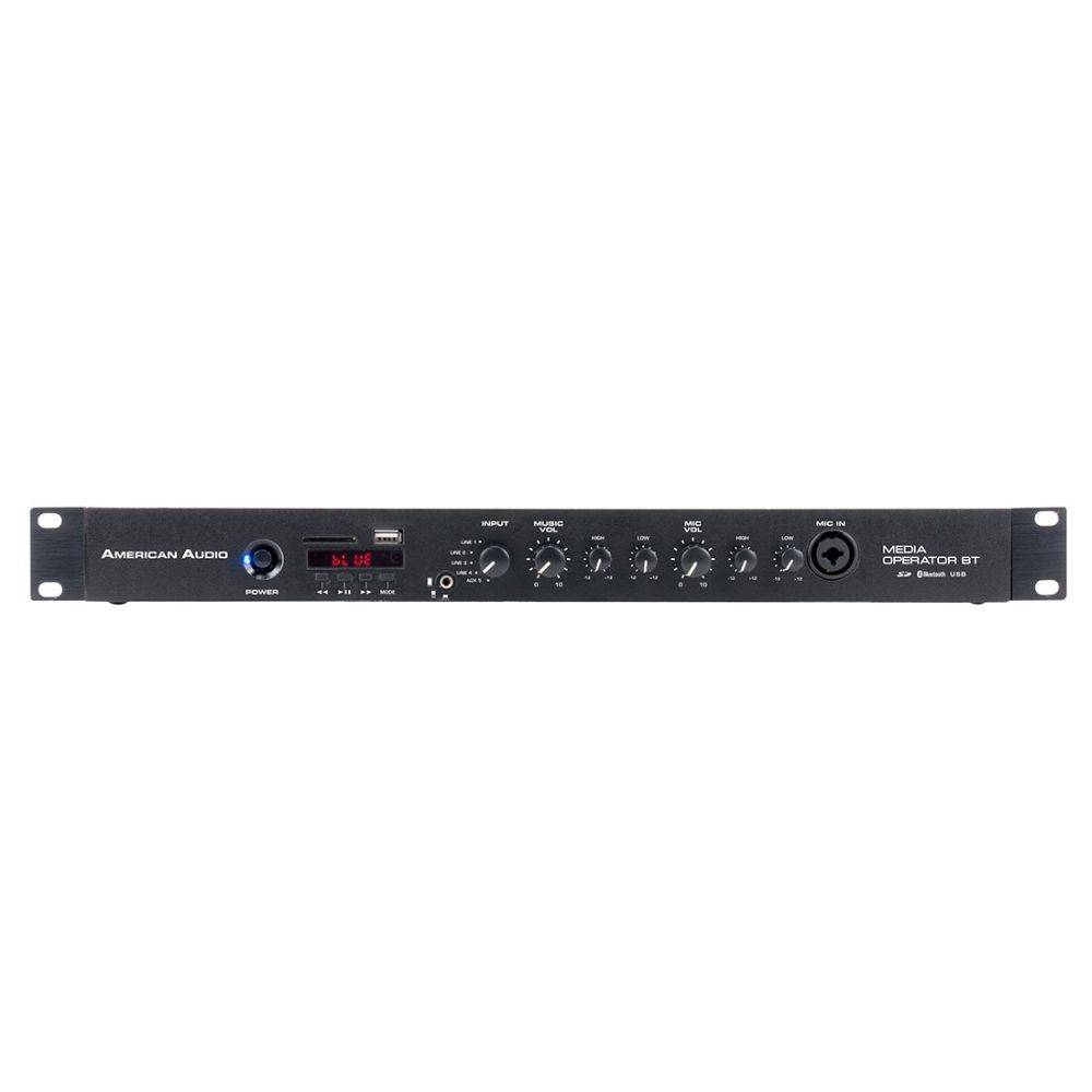 American Audio Media Operator BT SD/USB/BT-speler en mixer combinatie