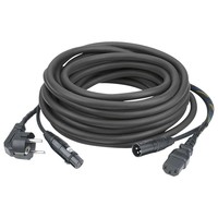 DAP Audio Power & signaal kabel 15m zwart Audio Power & signaal kabel 15m zwart