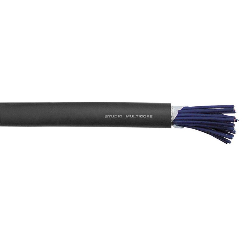 MK-2022 20-Aderige Studio multikabel zwart per meter