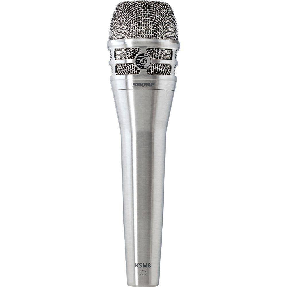 Shure KSM8/N Dualdyne dynamische microfoon zilver afbeelding