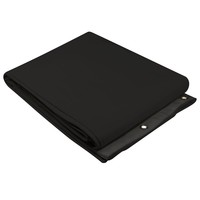 Akoestisch doek 5 x 3m zwart