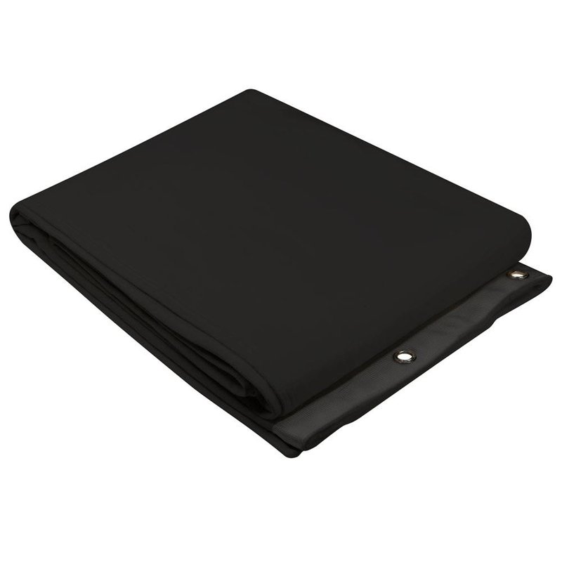 Akoestisch doek 5 x 3m zwart