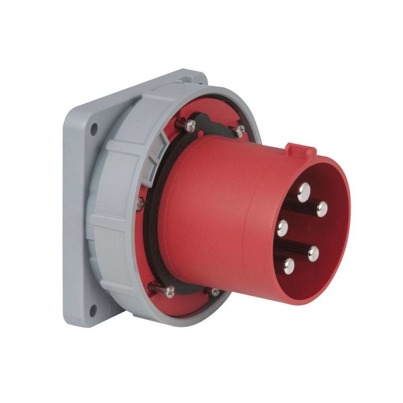 CEE 125A 5-polige inbouw socket male IP67