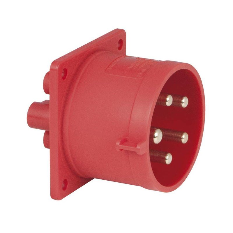 CEE 32A 5-polige inbouw socket male