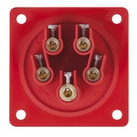 CEE 16A 5-polige inbouw socket male