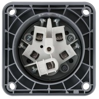 CEE 63A 5-polige inbouw socket IP67 male