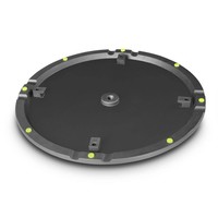 Gravity WB123B Baseplate voor M20 buis WB123B Baseplate voor M20 buis