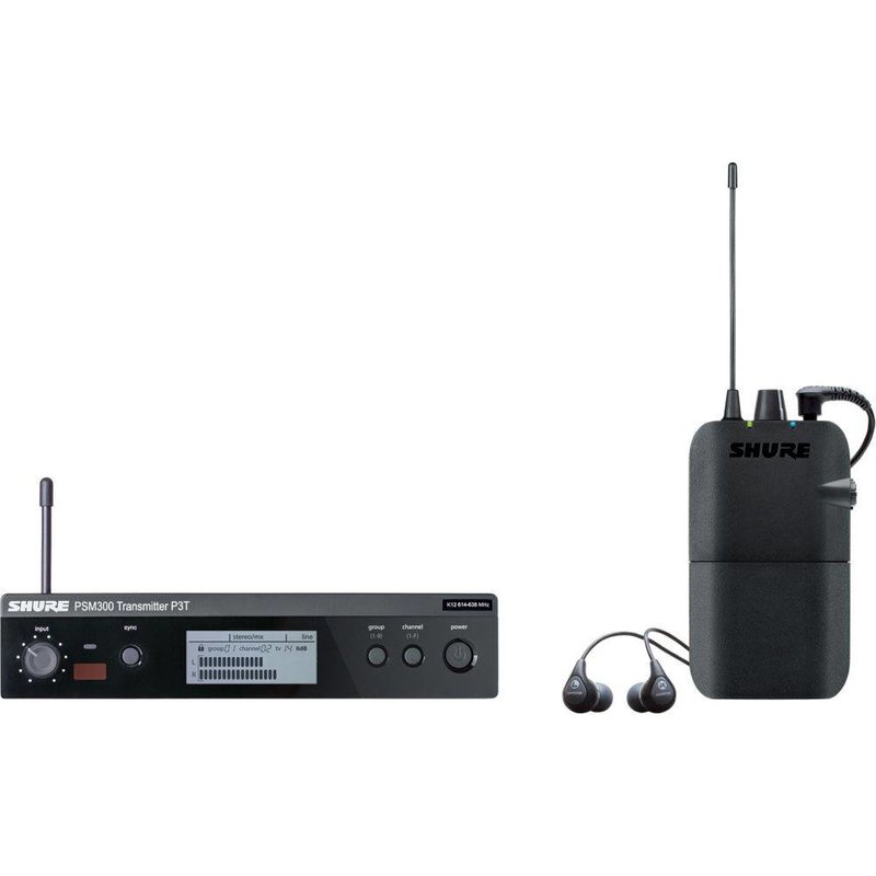PSM300 Draadloos in-ear systeem met SE112