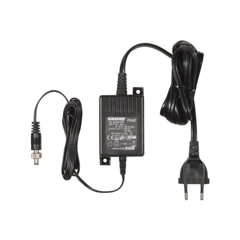 PS43E voedingsadapter voor LX3, LX4, ULX4 en UC4