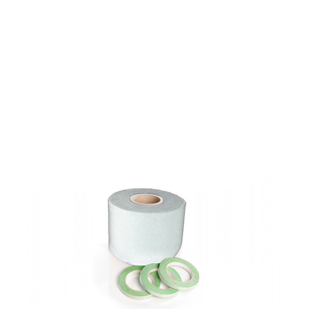Admiral Podiumrok scheurdoek 20cm x 60m wit afbeelding