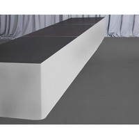 Podiumrok scheurdoek 73cm x 60m wit