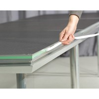 Podiumrok scheurdoek 79cm x 60m wit