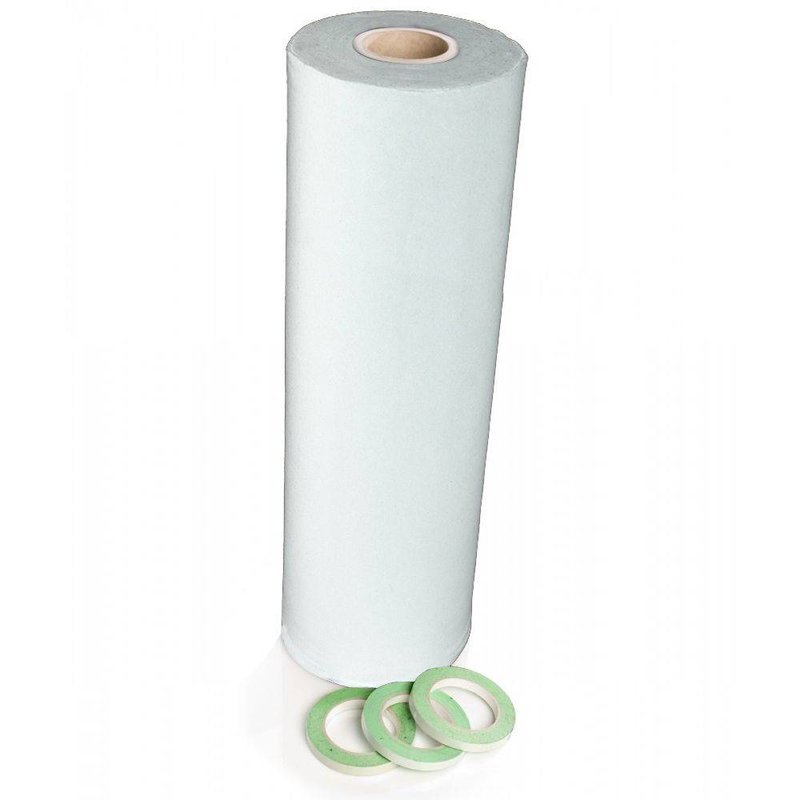 Podiumrok scheurdoek 79cm x 60m wit