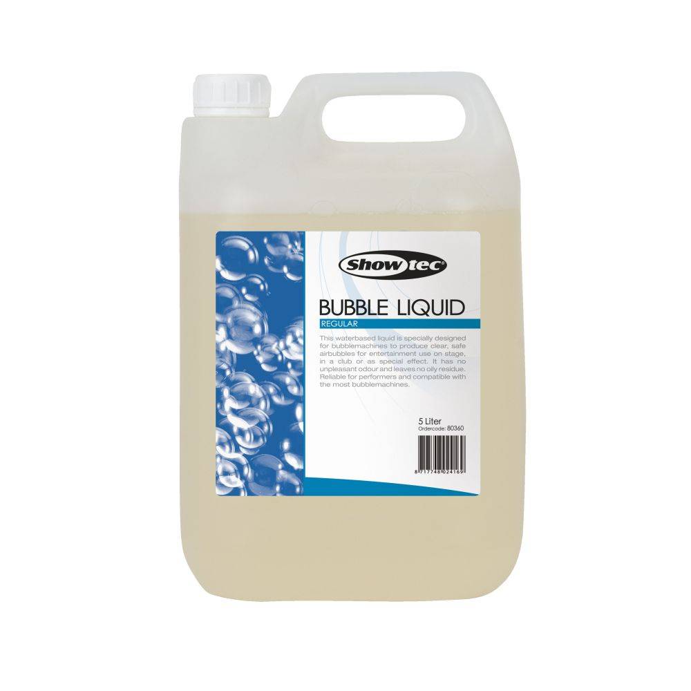 Showtec Bubble Liquid bellenblaasvloeistof 5L afbeelding