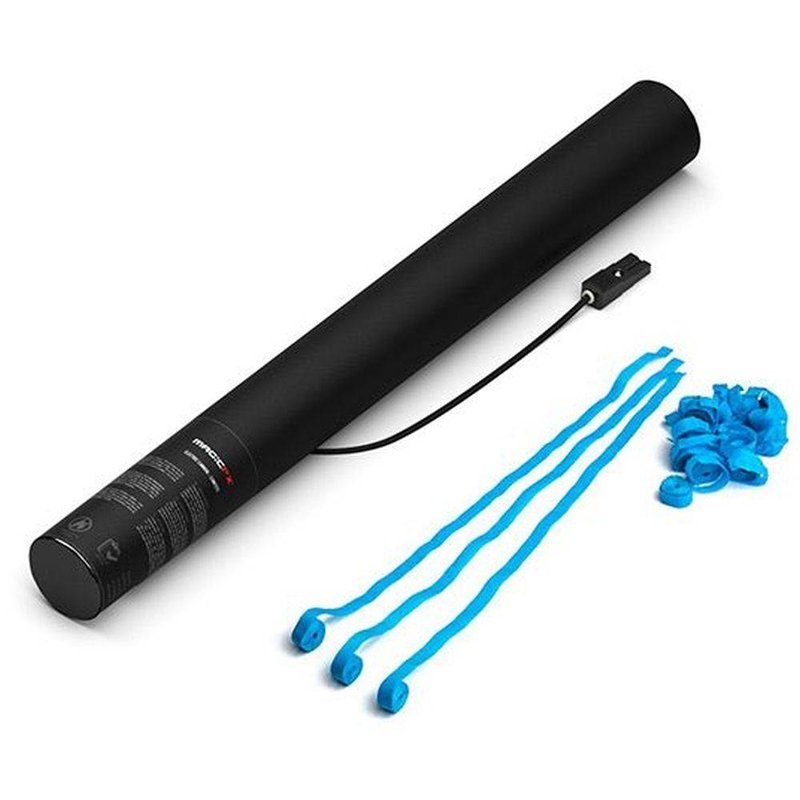 MagicFX Electric Streamer Cannon 50cm lichtblauw Electric Streamer Cannon 50cm lichtblauw