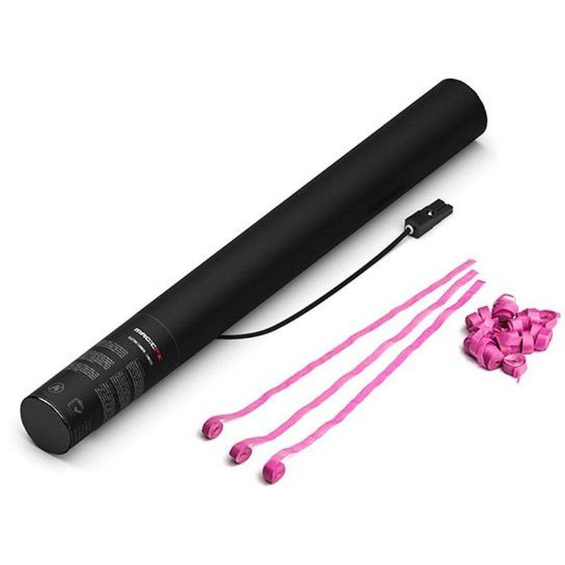 MagicFX Electric Streamer Cannon 50cm roze Electric Streamer Cannon 50cm roze