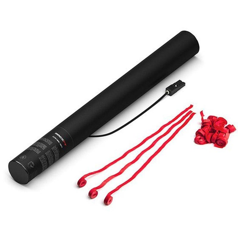 MagicFX Electric Streamer Cannon 50cm rood Electric Streamer Cannon 50cm rood