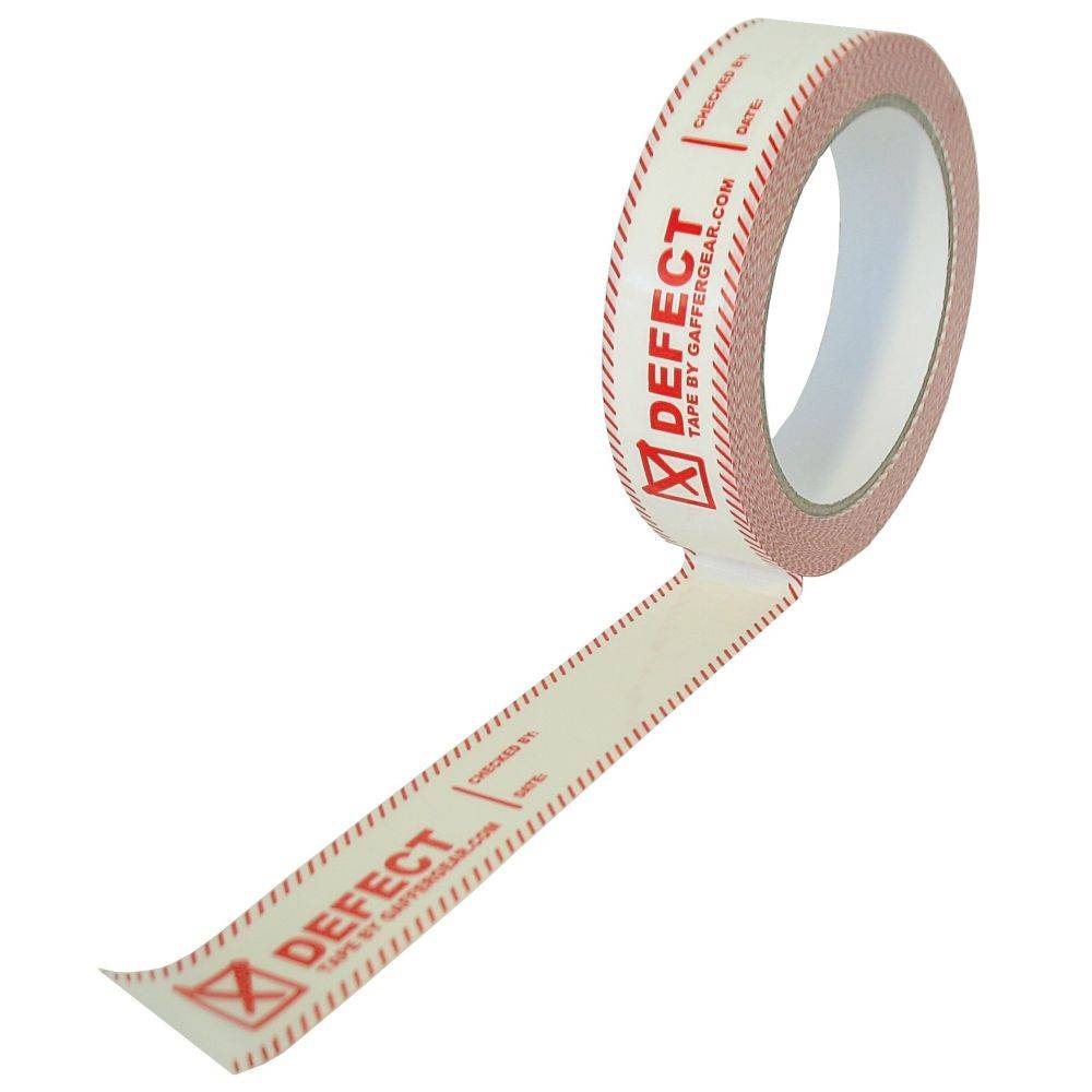 Gaffergear Defect tape 25mm 66m afbeelding
