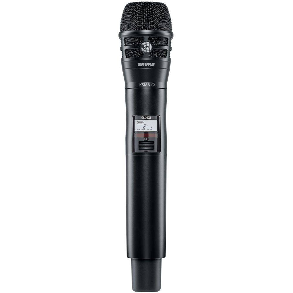 Shure QLXD2-KSM8 draadloze handheld microfoon afbeelding