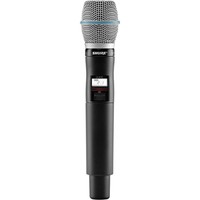 Shure QLXD2-Beta 87A draadloze handheld microfoon QLXD2-Beta 87A draadloze handheld microfoon