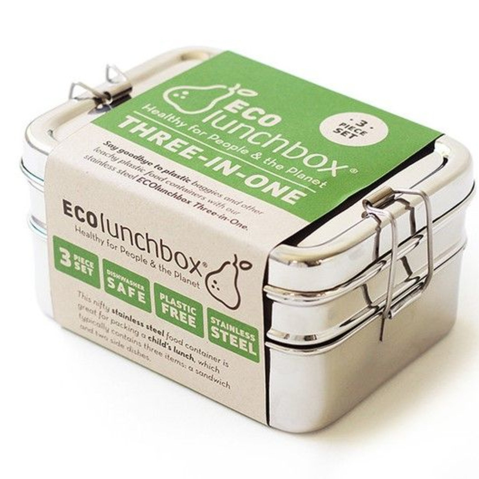 ECOlunchbox Stapelbare Lunchbox Three-in-one