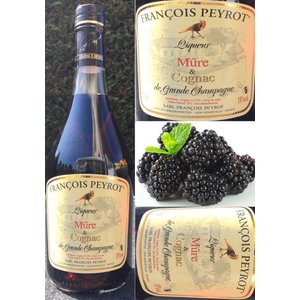 François Peyrot Blackberry Liqueur and Cognac