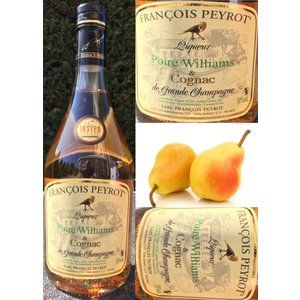 François Peyrot Williams Pear Liqueur and Cognac