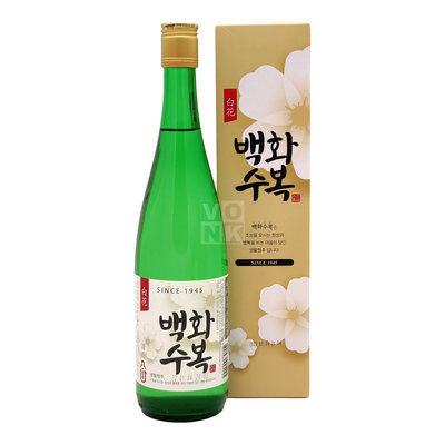 Baekhwa Sake 13% 70cl – Korean Rice wine