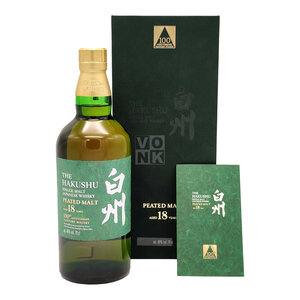 Suntory The Hakushu Peated Malt – 18-Years-Old 2023 – 100th Anniversary