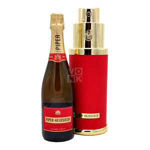 Piper-Heidsieck Champagne Brut & Parfum-Wijnkoeler Geschenkset