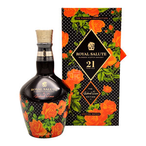 Royal Salute 21-Years-Old – Richard Quinn Edition II – Fashion Collection – Orange Rose