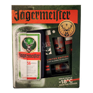 Jägermeister Giftpack + 2 Glazen