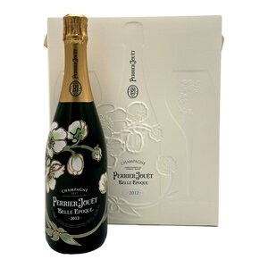 Perrier-Jouët Champagne Belle Epoque 2012 Gift Set met 2 Glazen