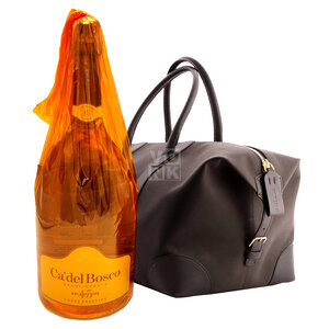 Ca'del Bosco Franciacorta Cuvée Prestige 45ᵃ Edizione Extra Brut 3L & Weekend Tas