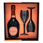 Laurent-Perrier Cuvée Rosé Brut in geschenkverpakking met 2 glazen