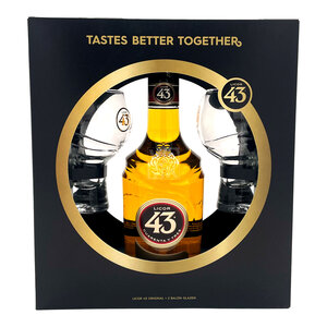 Licor 43 Original (with two glasses)